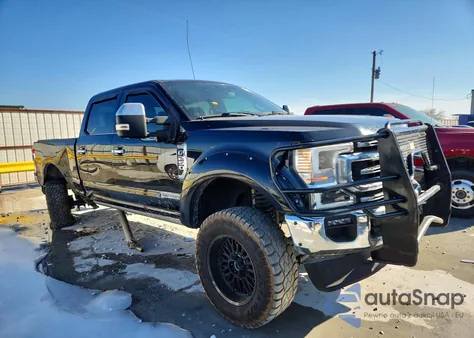 2020 Ford F250 Super Duty z USA, uszkodzony, nr VIN 1FT7W2BT6LEE59587